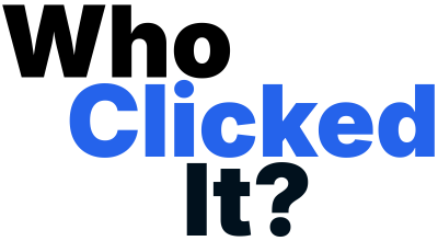 WhoClickedIt Logo